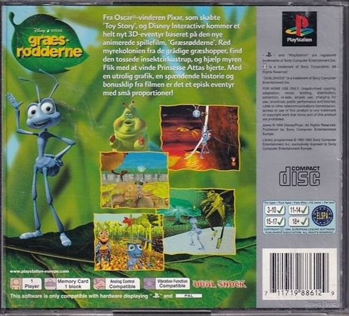 Græs-Rødderne Platinum - PS1 (B Grade) (Genbrug)